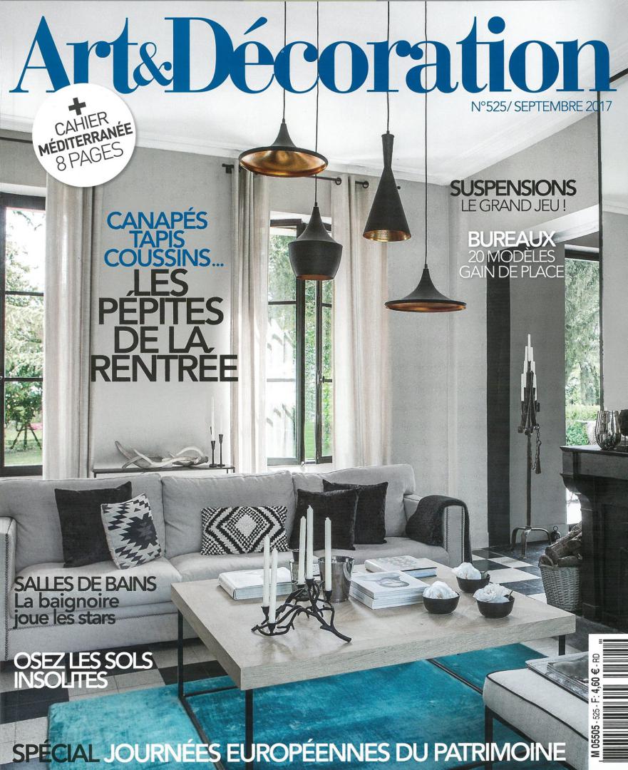 Art &#38; Decoration Septembre 2017 